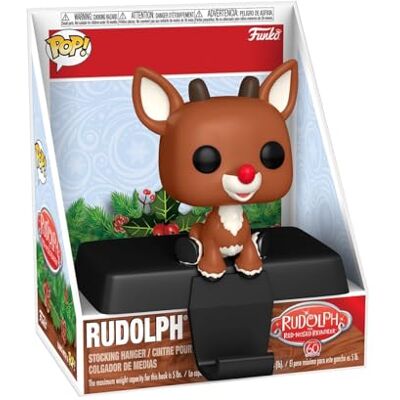 Funko Edge-Sitter Rudolph Rudolph verzamelfiguur vinyl cadeau-idee officieel product speelgoed voor kinderen volwassenen filmfans modelfiguur voor verzamelaars Funko Edge-Sitter Rudolph Rudolph verzamelfiguur vinyl cadeau-idee officieel product speelgoed voor kinderen volwassenen filmfans modelfiguur voor verzamelaars