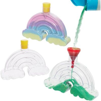 Baker Ross VC238 Bouteilles d'art avec sable arc-en-ciel Lot de 4, ensemble de bouteilles d'art avec sable arc-en-ciel Baker Ross VC238 Bouteilles d'art avec sable arc-en-ciel Lot de 4, ensemble de bouteilles d'art avec sable arc-en-ciel
