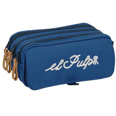 safta EL PULPO Trousse triple grande trousse pour enfant, idéale pour les enfants d'âge scolaire, confortable et polyvalente, qualité et résistance, 21,5 x 8 x 10 cm safta EL PULPO Trousse triple grande trousse pour enfant, idéale pour les enfants d'âge scolaire, confortable et polyvalente, qualité et résistance, 21,5 x 8 x 10 cm