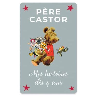 YOTO Mijn verhalen van pater bever vanaf 4 jaar, audioboek voor kinderen in het Frans met Michka, om te luisteren op nachtlampje, speler en mini, eerste verhalen 4 tot 7 jaar YOTO Mijn verhalen van pater bever vanaf 4 jaar, audioboek voor kinderen in het Frans met Michka, om te luisteren op nachtlampje, speler en mini, eerste verhalen 4 tot 7 jaar