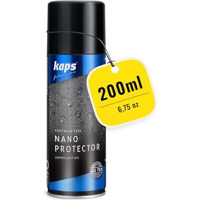 Kaps Nano Protector Verjager Spray voor schoenen van leer en suède nubuck (200 ml 6,76 fl. oz.) 200 ml (1er Pack) Kaps Nano Protector Verjager Spray voor schoenen van leer en suède nubuck (200 ml 6,76 fl. oz.) 200 ml (1er Pack)