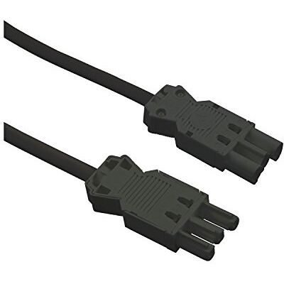 McLED Wieland GST18I3K1BS 15 03SW Rallonge de câble Argenté 0,3 m McLED Wieland GST18I3K1BS 15 03SW Rallonge de câble Argenté 0,3 m
