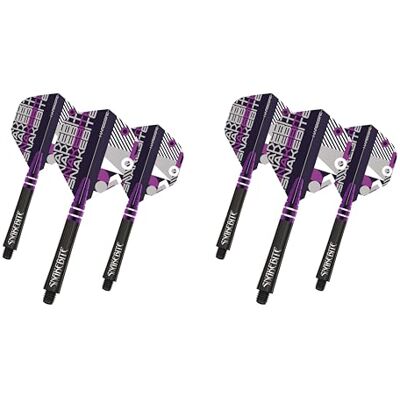Dragon Peter Wright Snakebite Purple Hardcore Flight and Nitrotech Stem Combo Dragon Peter Wright Snakebite Purple Hardcore Flight and Nitrotech Stem Combo