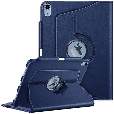 FINTIE Draaibare hoes voor iPad A16 11e generatie 11 inch/iPad 10e 360° draaibare hoes met penopslag, volledige bescherming, autoslaap-/wekhoes, hibiscusbloem FINTIE Draaibare hoes voor iPad A16 11e generatie 11 inch/iPad 10e 360° draaibare hoes met penopslag, volledige bescherming, autoslaap-/wekhoes, hibiscusbloem