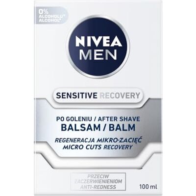 NIVEA Men Sensitive Recovery Regenerujący Balsam po Goleniu dla Máżczyzn 100 ml NIVEA Men Sensitive Recovery Regenerujący Balsam po Goleniu dla Máżczyzn 100 ml