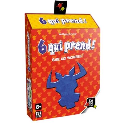 Gigamic AMSIXQ – kaartspel – 10 jaar tot 99 jaar – 6 Qui Prend! Gigamic AMSIXQ – kaartspel – 10 jaar tot 99 jaar – 6 Qui Prend!
