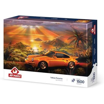 ART Porsche geel 1500 stuks ART Porsche geel 1500 stuks
