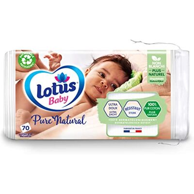 Lotus Pure Natural Baby Katoen, ongebleekt, 70 Katoen Lotus Pure Natural Baby Katoen, ongebleekt, 70 Katoen