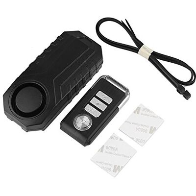 Bewinner Fietsalarmslot, waterdicht, veiligheidsslot, diefstalbeveiliging, met 6 soorten alarmgeluid, 7 niveaus instelbare gevoeligheid, SOS-hulpfunctie voor fiets of motorfiets, Standaard, Elektrisch Bewinner Fietsalarmslot, waterdicht, veiligheidsslot, diefstalbeveiliging, met 6 soorten alarmgeluid, 7 niveaus instelbare gevoeligheid, SOS-hulpfunctie voor fiets of motorfiets, Standaard, Elektrisch