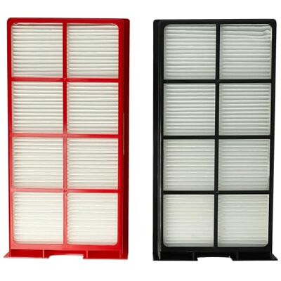 vhbw Filterset compatibel met Zehnder ComfoAir 225, 200 ventilatieapparaat, luchtfilter G4/F7 (2 stuks), wit/rood/zwart vhbw Filterset compatibel met Zehnder ComfoAir 225, 200 ventilatieapparaat, luchtfilter G4/F7 (2 stuks), wit/rood/zwart