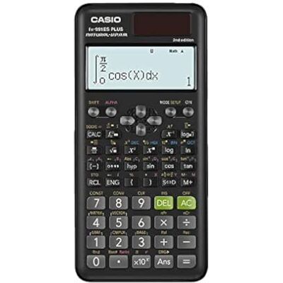 Casio Fx-991ES Plus 2e editie zwart Casio Fx-991ES Plus 2e editie zwart