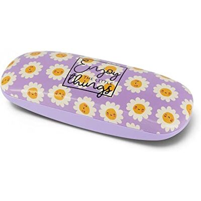 Legami Brillenkoker en pen, veersluiting, 16,5 x 3,5 cm, Daisy-thema Legami Brillenkoker en pen, veersluiting, 16,5 x 3,5 cm, Daisy-thema