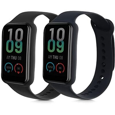 kwmobile Armband compatibel met Amazfit Band 7, 2 x reservearmband van siliconen voor fitnesstracker kwmobile Armband compatibel met Amazfit Band 7, 2 x reservearmband van siliconen voor fitnesstracker