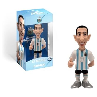 MINIX Football Stars #176 Argentinië Angel Di Maria 11 Verzamelfiguur 12 cm MINIX Football Stars #176 Argentinië Angel Di Maria 11 Verzamelfiguur 12 cm
