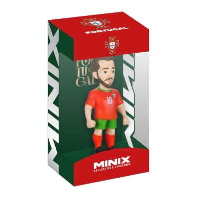 MINIX Football Stars formaat wereldkampioenschap Portugal Bernardo Silva verzamelfiguur 7 cm MINIX Football Stars formaat wereldkampioenschap Portugal Bernardo Silva verzamelfiguur 7 cm