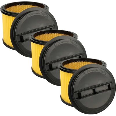 vhbw 3 x plissé filter compatibel met Einhell YPL N.G. 1500, YPL 1252, TH-VC 1930 SA stofzuiger zwart/geel vhbw 3 x plissé filter compatibel met Einhell YPL N.G. 1500, YPL 1252, TH-VC 1930 SA stofzuiger zwart/geel