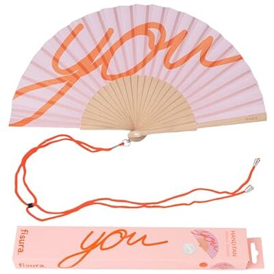 Fisura You, oranje, standaard waaier voor dames, You, oranje, één maat, Jij oranje, Eén maat Fisura You, oranje, standaard waaier voor dames, You, oranje, één maat, Jij oranje, Eén maat