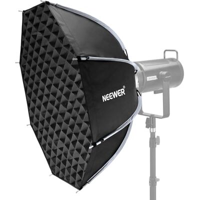 NEEWER Bowens Achthoekige Quick Release Light Box met honingraatrooster, lichtdiffusers, tas voor RGB CB60 CB60B CB200B MS60B MS60B MS60C MS150B S101-300W/400W Pro Vision 4 NEEWER Bowens Achthoekige Quick Release Light Box met honingraatrooster, lichtdiffusers, tas voor RGB CB60 CB60B CB200B MS60B MS60B MS60C MS150B S101-300W/400W Pro Vision 4