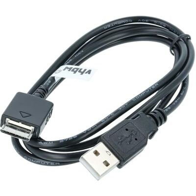 vhbw USB-datakabel (type A naar MP3-speler) oplaadkabel compatibel met Sony Walkman NWZ-A815PNK MP3-speler zwart 150 cm vhbw USB-datakabel (type A naar MP3-speler) oplaadkabel compatibel met Sony Walkman NWZ-A815PNK MP3-speler zwart 150 cm
