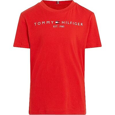 Tommy Hilfiger Essential Tee S/S Ks0ks00210 T-shirts manches courtes Mixte enfant (lot de 1) 6 ans Tommy Hilfiger Essential Tee S/S Ks0ks00210 T-shirts manches courtes Mixte enfant (lot de 1) 6 ans