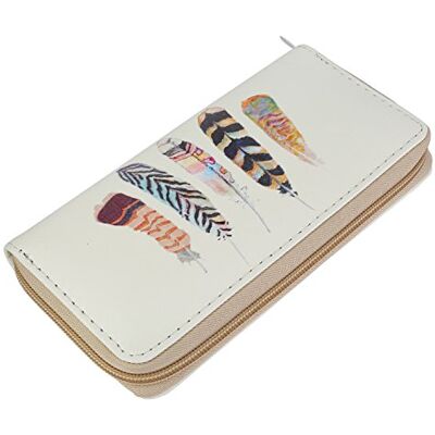 DonDon Portemonnee voor dames met hond en kat, 5 stuks., Modern DonDon Portemonnee voor dames met hond en kat, 5 stuks., Modern