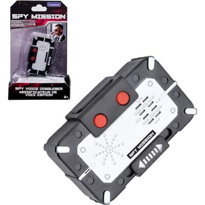 Lexibook , Spy Mission Spy Voice Modifier, Spraakvervormingseffecten, Opname tot 5 seconden, zwart, RPSPY03 Lexibook , Spy Mission Spy Voice Modifier, Spraakvervormingseffecten, Opname tot 5 seconden, zwart, RPSPY03