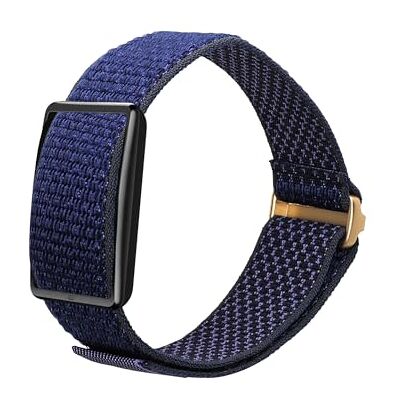 kwmobile Polsband compatibel met Polar Loop nylon reservebandjes voor fitnesstracker, donkerblauw kwmobile Polsband compatibel met Polar Loop nylon reservebandjes voor fitnesstracker, donkerblauw