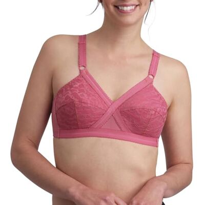 Playtex Klassieke damesbeha zonder beugel, gekruist hart (1 stuk) 90D Playtex Klassieke damesbeha zonder beugel, gekruist hart (1 stuk) 90D