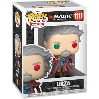 Funko Pop! Games: Magic The Gathering Urza Magic: The Gathering Vinyl verzamelfiguur Cadeau-idee Officieel product Speelgoed voor kinderen en volwassenen Video Games Fans Funko Pop! Games: Magic The Gathering Urza Magic: The Gathering Vinyl verzamelfiguur Cadeau-idee Officieel product Speelgoed voor kinderen en volwassenen Video Games Fans