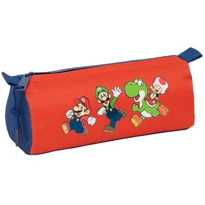 safta SUPER MARIO MAMMA MIA Trousse avec fermeture éclair et compartiment, trousse pour enfant, idéale pour les enfants d'âge scolaire, confortable et polyvalente, qualité et résistance, 21 x 7 x 8 cm safta SUPER MARIO MAMMA MIA Trousse avec fermeture éclair et compartiment, trousse pour enfant, idéale pour les enfants d'âge scolaire, confortable et polyvalente, qualité et résistance, 21 x 7 x 8 cm