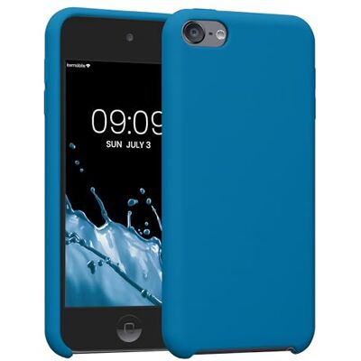 kwmobile Hoesje compatibel met Apple iPod Touch 6G / 7G (6e en 7e generatie) MP3-speler siliconen beschermhoes lichtblauw kwmobile Hoesje compatibel met Apple iPod Touch 6G / 7G (6e en 7e generatie) MP3-speler siliconen beschermhoes lichtblauw