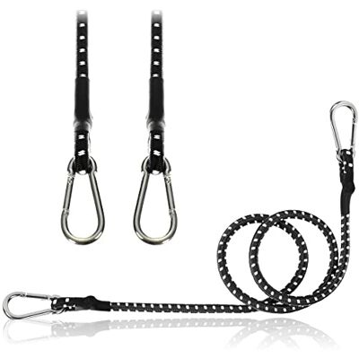 com-four ® 3 x elastische riemen, bagageriemen met banden com-four ® 3 x elastische riemen, bagageriemen met banden