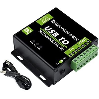 Waveshare USB naar RS485/RS232/TTL Industriële Digitale Geïsoleerde Converter met CH343G Chip, Multi-protocol en Multi-Type Conversie, Ondersteuning Windows 11/10/8.1/8/7 Linux Android Mac, etc. Waveshare USB naar RS485/RS232/TTL Industriële Digitale Geïsoleerde Converter met CH343G Chip, Multi-protocol en Multi-Type Conversie, Ondersteuning Windows 11/10/8.1/8/7 Linux Android Mac, etc.