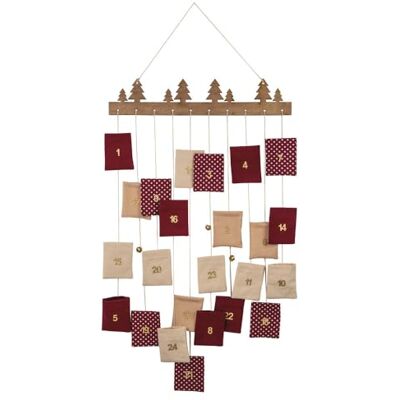 Rayher Hangende adventskalender, gemengde kleuren, 44 x 95 cm, envelop 1 set, 46656999, meerkleurig, normaal Rayher Hangende adventskalender, gemengde kleuren, 44 x 95 cm, envelop 1 set, 46656999, meerkleurig, normaal