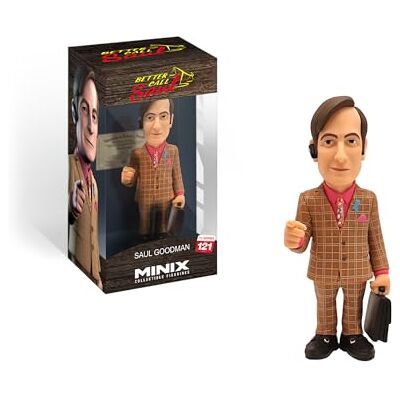 MINIX Goodman Better Call Saul MN12749 verzamelfiguur 12 cm voor tentoonstelling, cadeau-idee voor kinderen en volwassenen, tv- en filmfans MINIX Goodman Better Call Saul MN12749 verzamelfiguur 12 cm voor tentoonstelling, cadeau-idee voor kinderen en volwassenen, tv- en filmfans