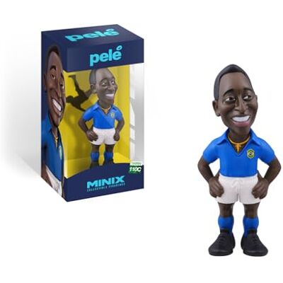 MINIX Football Stars #110C Brazil Kit 2 Football Legend Pele Verzamelfiguur 12 cm MINIX Football Stars #110C Brazil Kit 2 Football Legend Pele Verzamelfiguur 12 cm