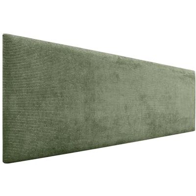 DHOME Hoofdbord van kunstleer of Aqualine Pro-stof, gestoffeerd, modern, effen (junglegroen, 160 cm) DHOME Hoofdbord van kunstleer of Aqualine Pro-stof, gestoffeerd, modern, effen (junglegroen, 160 cm)