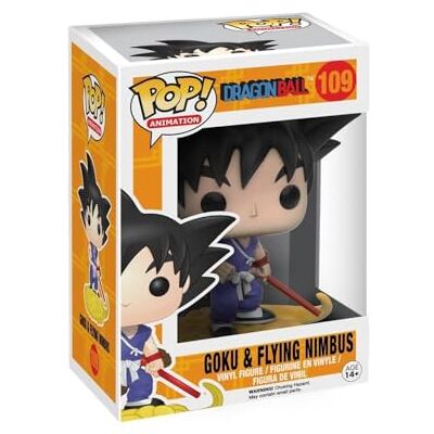 Funko Pop! Anime – Dragonball Z – Goku & Nimbus – Dragon Ball Z – figuur van vinyl om te verzamelen – cadeau-idee – officiële producten – speelgoed voor kinderen en volwassenen – anime-fans Funko Pop! Anime – Dragonball Z – Goku & Nimbus – Dragon Ball Z – figuur van vinyl om te verzamelen – cadeau-idee – officiële producten – speelgoed voor kinderen en volwassenen – anime-fans