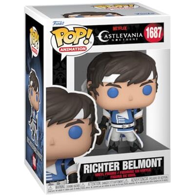 Funko Pop! Animatie: Cast Noct Richter Belmont Castlevania Verzamelbaar Vinyl Figuur Cadeau-idee Officiële Producten Speelgoed voor Kinderen en Volwassenen TV Fans Funko Pop! Animatie: Cast Noct Richter Belmont Castlevania Verzamelbaar Vinyl Figuur Cadeau-idee Officiële Producten Speelgoed voor Kinderen en Volwassenen TV Fans
