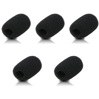 kwmobile 5 x microfoonbeschermhoesjes van schuimrubber (2 x 3,2 x 1 cm) zwart kwmobile 5 x microfoonbeschermhoesjes van schuimrubber (2 x 3,2 x 1 cm) zwart