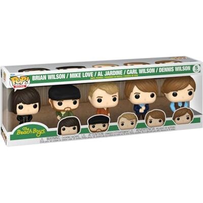 Funko Pop! Rocks: The Beach Boys, Brian Wilson, Pet Sounds 5PK, verzamelfiguur, vinyl figuur, cadeau-idee, officieel product, speelgoed voor kinderen en volwassenen, muziekfans Funko Pop! Rocks: The Beach Boys, Brian Wilson, Pet Sounds 5PK, verzamelfiguur, vinyl figuur, cadeau-idee, officieel product, speelgoed voor kinderen en volwassenen, muziekfans
