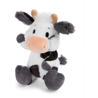 NICI Vache Cowluna en peluche, 22 cm, blanche, douce, adorable poney pour câliner et jouer, superbe idée cadeau pour enfants et adultes 62251 NICI Vache Cowluna en peluche, 22 cm, blanche, douce, adorable poney pour câliner et jouer, superbe idée cadeau pour enfants et adultes 62251