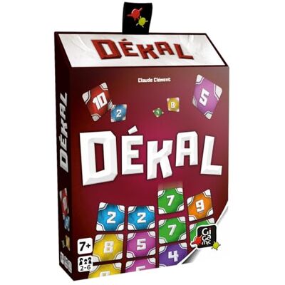 Gigamic DEKAL gezelschapsspel – voor alle niveaus – vanaf 7 jaar Gigamic DEKAL gezelschapsspel – voor alle niveaus – vanaf 7 jaar