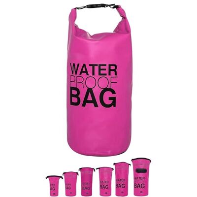 DonDon Outdoor Dry Bag waterdichte tas, hoge kwaliteit, waterdicht, voor het bewaren van je waardevolle voorwerpen tijdens kajakken, boottochten, vissen, zwemmen, kamperen, verschillende kleuren en maten, Heet Roze., 20 Litres DonDon Outdoor Dry Bag waterdichte tas, hoge kwaliteit, waterdicht, voor het bewaren van je waardevolle voorwerpen tijdens kajakken, boottochten, vissen, zwemmen, kamperen, verschillende kleuren en maten, Heet Roze., 20 Litres