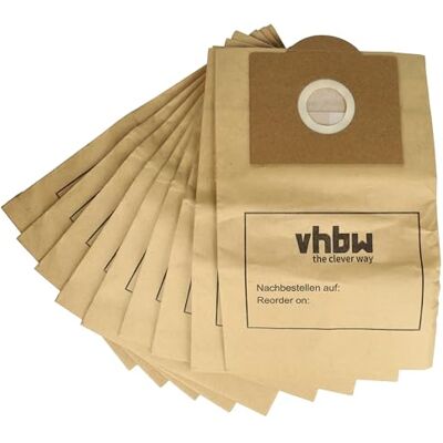 vhbw 10x Sacs compatible avec Tefal Express 4100, 4200 aspirateur papier, 32cm x 19cm, couleur sable vhbw 10x Sacs compatible avec Tefal Express 4100, 4200 aspirateur papier, 32cm x 19cm, couleur sable