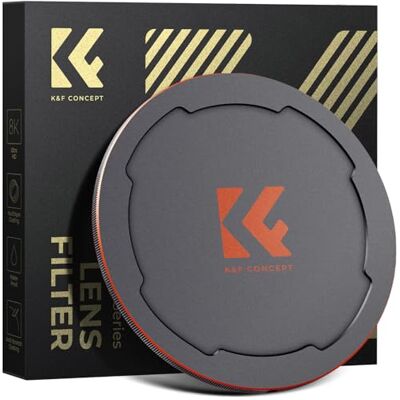 K&F CONCEPT Magnetische schroefdop 2-in-1, 52 mm, van metaal, beschermkap voor cameralensfilter K&F CONCEPT Magnetische schroefdop 2-in-1, 52 mm, van metaal, beschermkap voor cameralensfilter