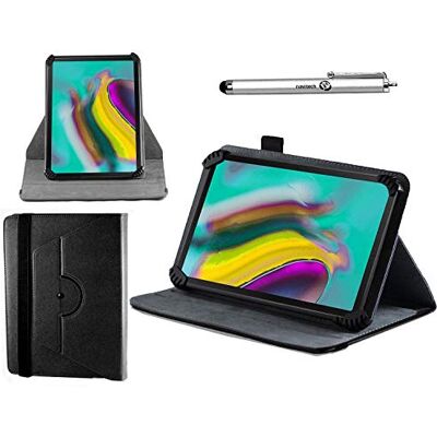 Navitech Beschermhoes met 360 graden draaibare standaard en styluspen compatibel met Beista 10 inch tablet touchscreen zwart Navitech Beschermhoes met 360 graden draaibare standaard en styluspen compatibel met Beista 10 inch tablet touchscreen zwart