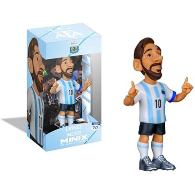MINIX Football Stars Wereldkampioenschap #10 Argentinië Messi Verzamelfiguur 12 cm MINIX Football Stars Wereldkampioenschap #10 Argentinië Messi Verzamelfiguur 12 cm