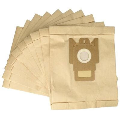 vhbw Lot de 10 sacs d'aspirateur compatibles avec Miele Parkett & Co Mini Papier Type M 28 cm x 19,5 cm Couleur sable vhbw Lot de 10 sacs d'aspirateur compatibles avec Miele Parkett & Co Mini Papier Type M 28 cm x 19,5 cm Couleur sable