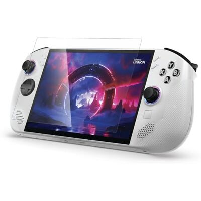 Lenovo Schermbeschermer voor Legion Go S (aluminium glas, hardheid 9H, dikte 0,45 mm, bescherming tegen vallen en krassen) transparant Lenovo Schermbeschermer voor Legion Go S (aluminium glas, hardheid 9H, dikte 0,45 mm, bescherming tegen vallen en krassen) transparant